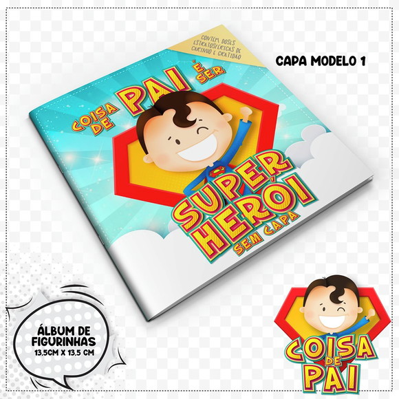 Álbum de Figurinhas dia Dos Pais