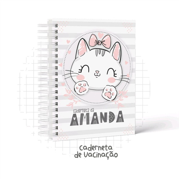 Caderneta de Vacinação Gatinha