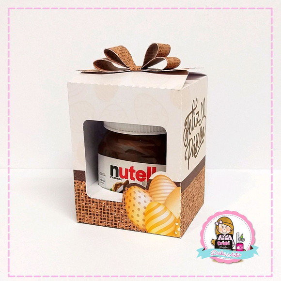 Caixa para Nutella
