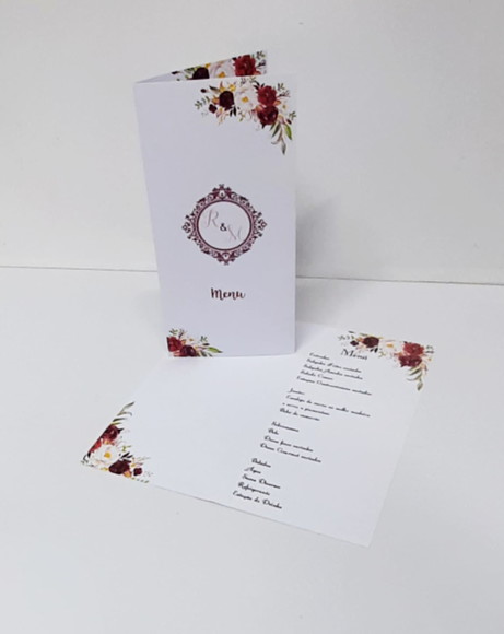 Cardápio Casamento