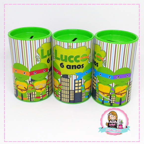 Cofre Tartarugas Ninjas