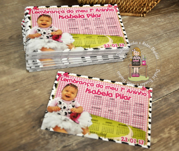 Imã Calendário Lembrança 10x15