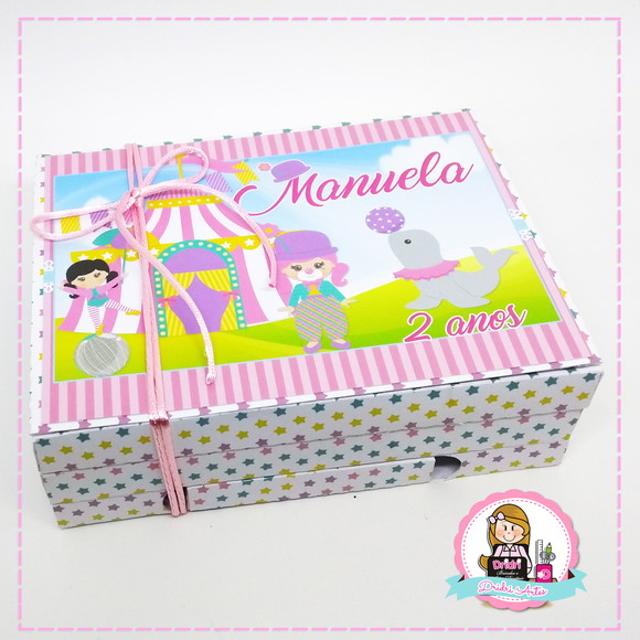 Kit Diversão Circo Rosa