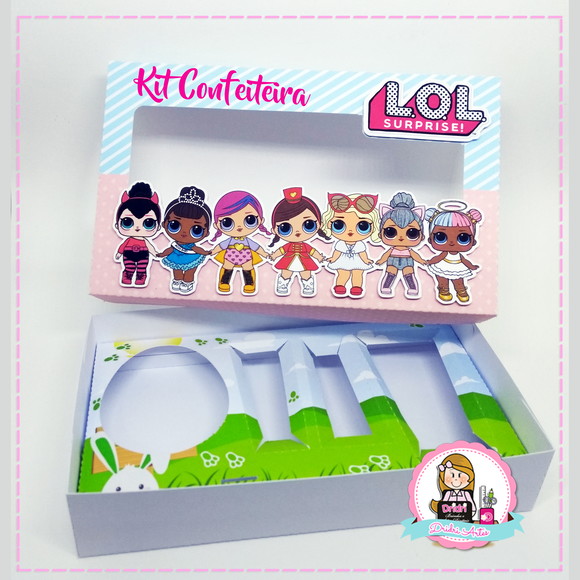 Kit Mini Confeiteiro Lol