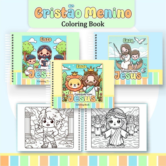Livro de Colorir Cristão