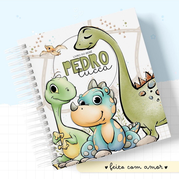 Livro do Bebê Dinossauro Baby