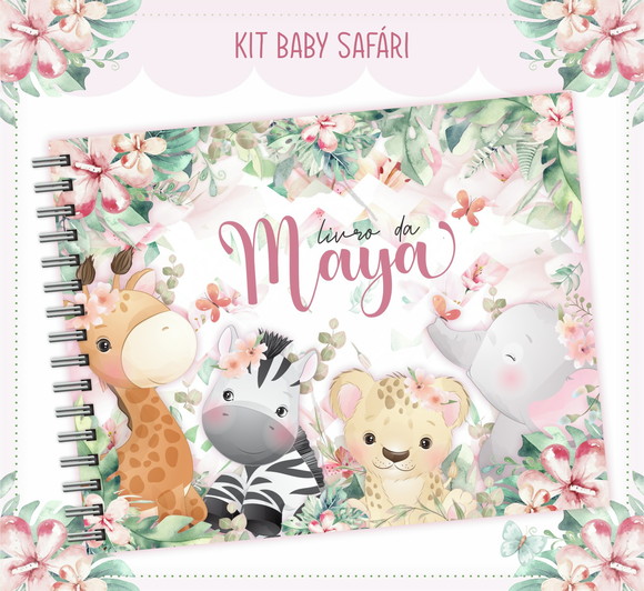 Livro do Bebê Safari Menina