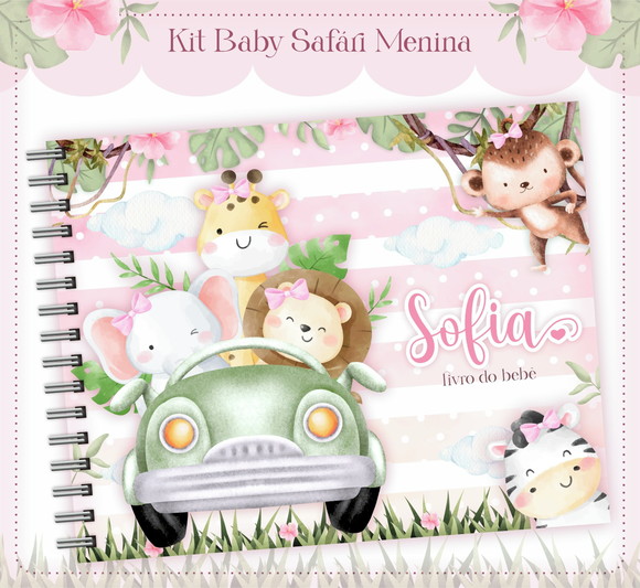 Livro do Bebê Safari Menina
