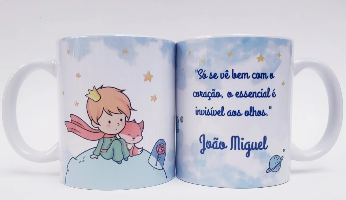 Caneca personalizada maternidade pequeno principe - Imagem 1