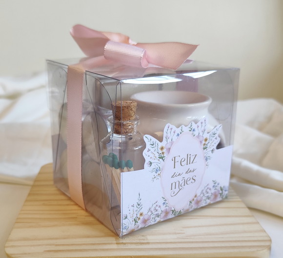 Kit Wax Melts + Difuso Réchaud - Dia das Mães