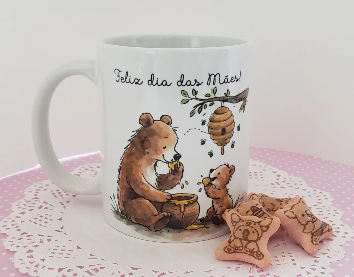 Caneca personalizada maternidade patinho - Imagem 2