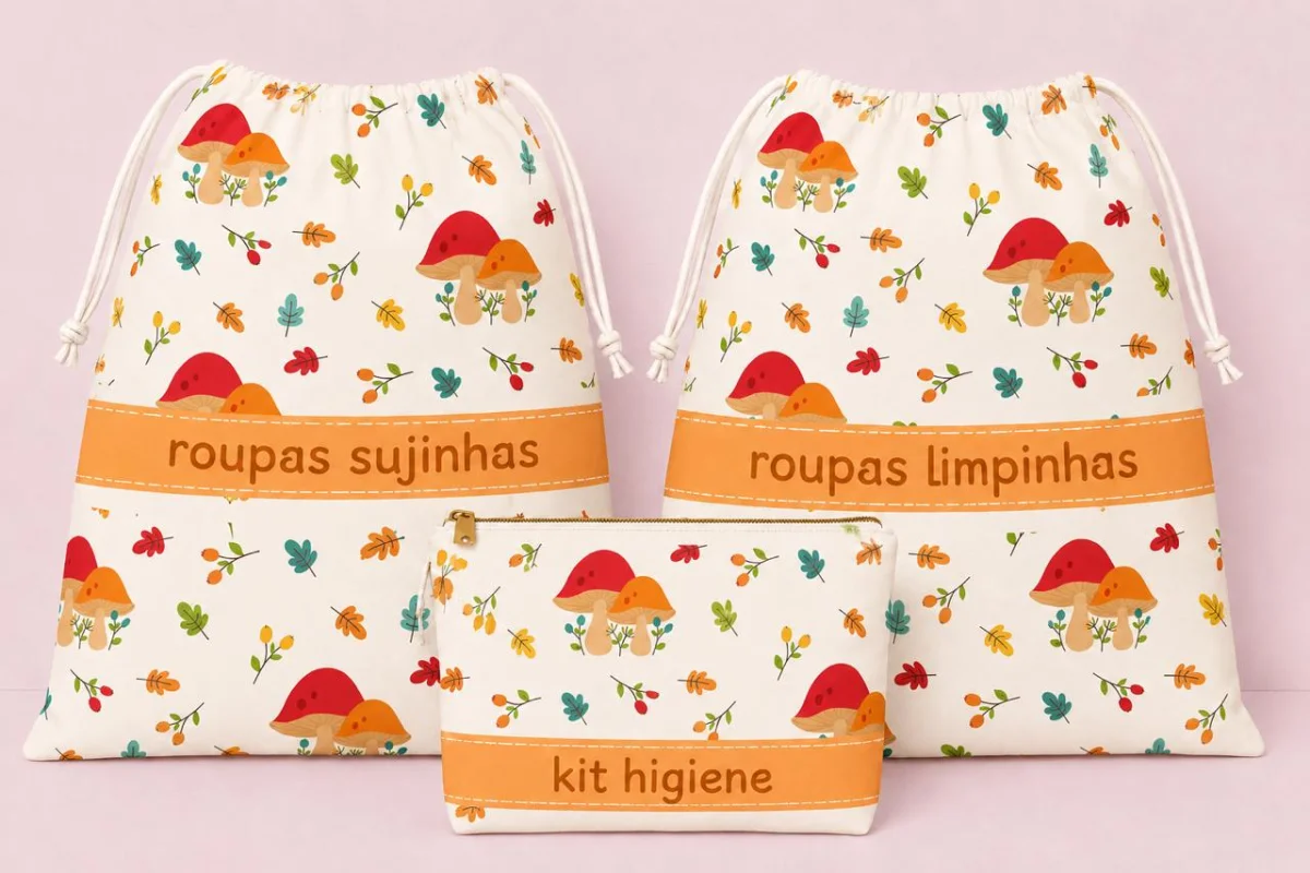 kit personalizado menina creche escola maternidade enxoval - Imagem 3
