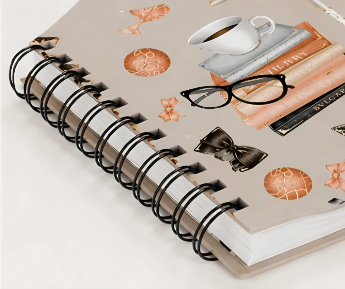 Agenda Permanente Capa MDF | Feminina | Durável | Personalizada