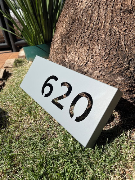 Algarismo Residencial Estruturado - 3 Dígitos 45x15