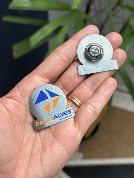 Broche Personalizado Seu Logo Fechamento Ímã