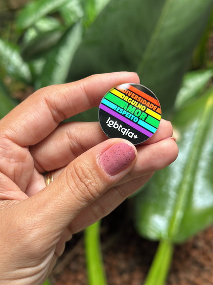 Broche Personalizado Seu Logo Fechamento Ímã