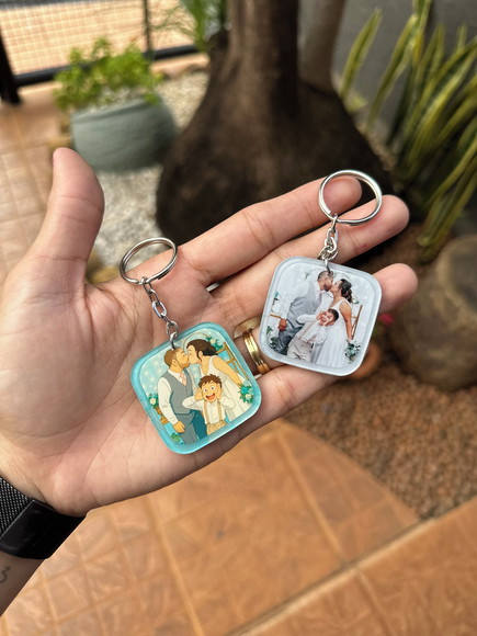 Chaveiro Acrílico Personalizado
