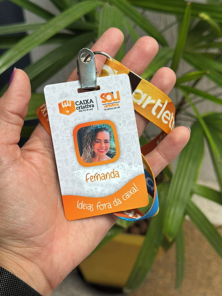 Credencial sem Cordão 5,5x8,5