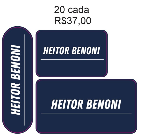 Kit Etiquetas Adesivas - Personalizado