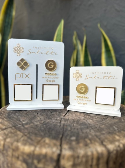 Kit Placas de Pix - Personalizada 10 - Instituto Sabritti