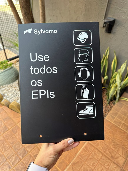 Placa Acm Personalizado - 21x29,7