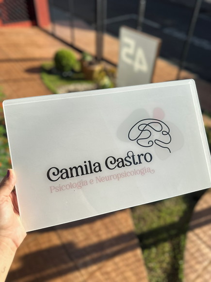 Placa Comércio Acrilico - Efeito Cristal 40x24 Impressão Uv