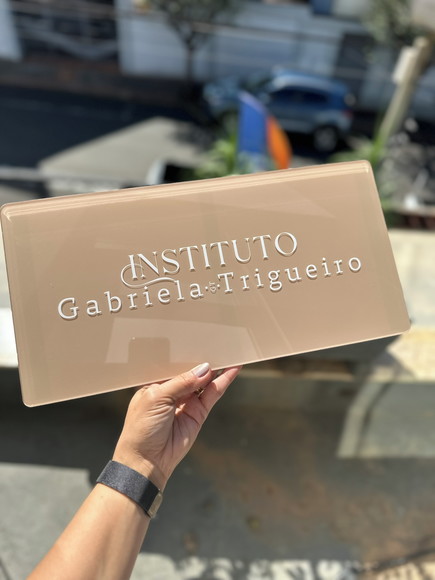 Placa Comércio Acrilico Adesivo Frontal 40x20 Impressão Uv - Imagem 3