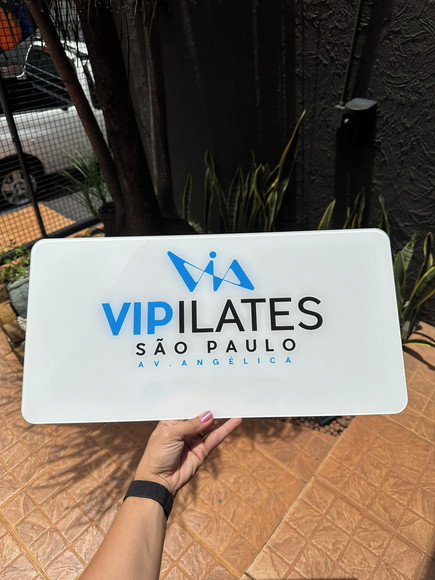 Placa de Comércio - Frente 50x25