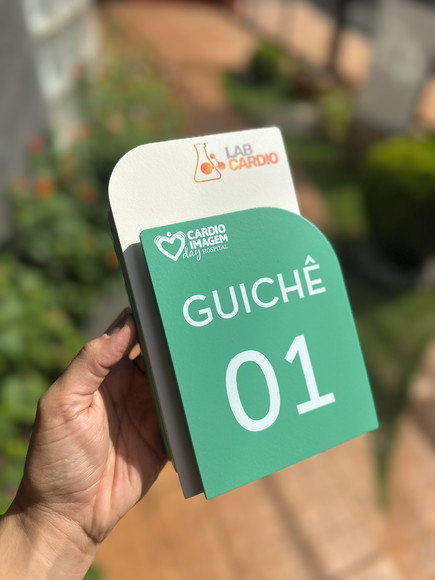 Placa de Identificação de Guiche - Modelo Cristal - Imagem 2