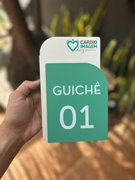 Placa de Identificação de Guiche - Modelo Cristal - Imagem 5