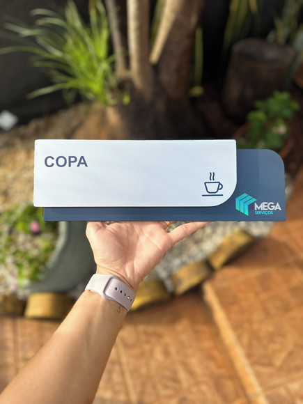 Placa de Identificação de Sala - Ametista 33x11,5 - Imagem 4
