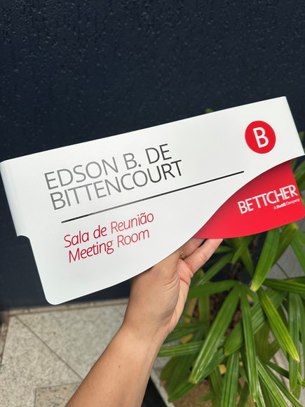 Placa de Identificação de Sala - Modelo Sodalita - Imagem 4