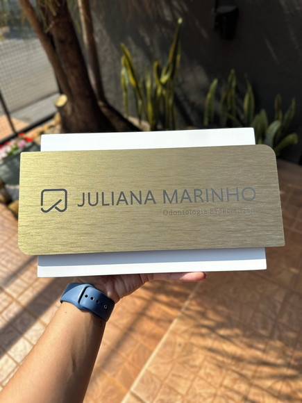 Placa de Identificação de Sala - Modelo Topázio 17x13 - Imagem 4