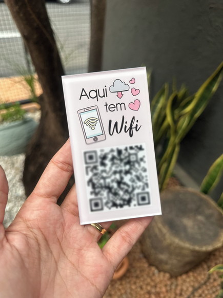 Placa de Pix - Modelo Mini