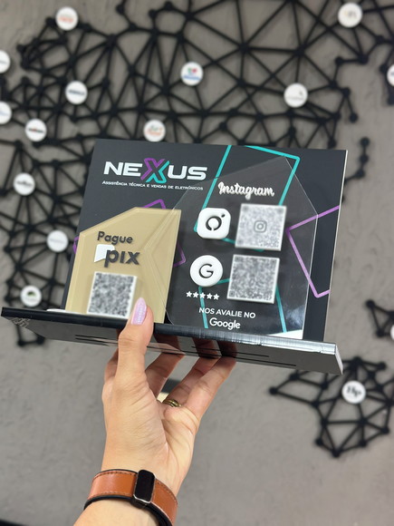 Placa de Pix - Personalizada 11 - Nexus