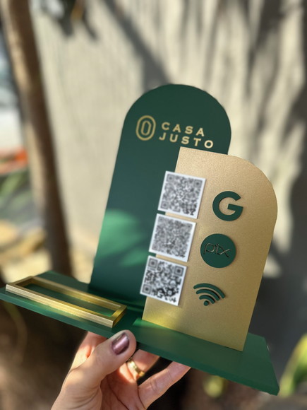 Placa de Pix - Personalizada 4 - Casa Justo - Imagem 5
