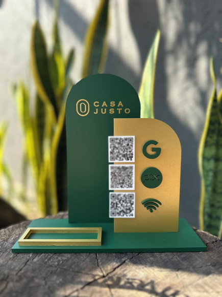 Placa de Pix - Personalizada 4 - Casa Justo - Imagem 2