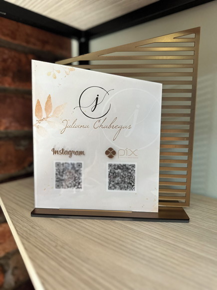 Placa de Pix - Personalizada 7 - Juliana Chabregas - Imagem 4
