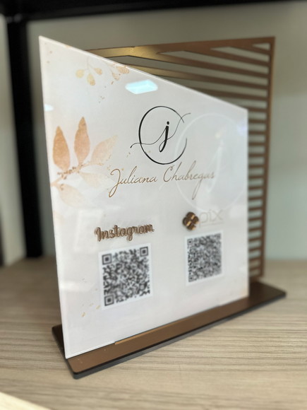 Placa de Pix - Personalizada 7 - Juliana Chabregas - Imagem 3