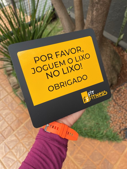 Placa Identificação de Sala - Modelo Caulim - Imagem 3