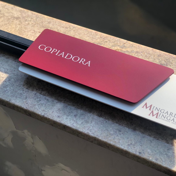 Placa para Identificação de Sala - Modelo Onix
