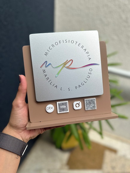 Placa Pix Personalizada