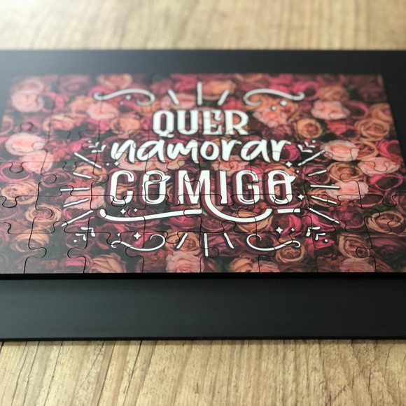 Quebra cabeça quer namorar comigo