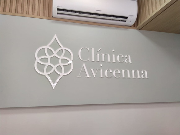 Recorte Acrílico Logotipo 90x60