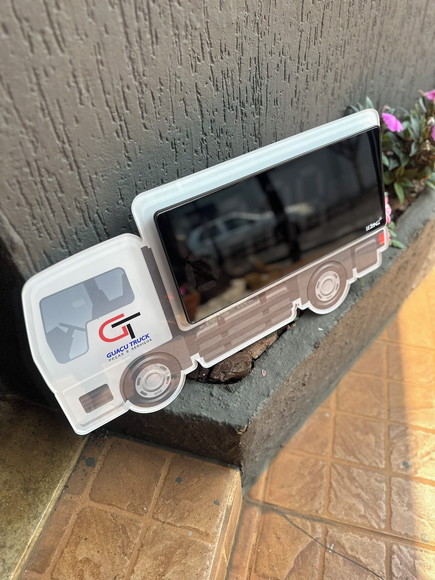 Relógio Digital Personalizado em Forma de Caminhão
