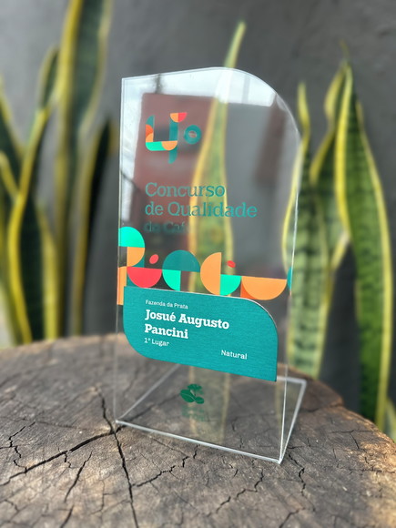 Troféu Homenagem em Acrílico
