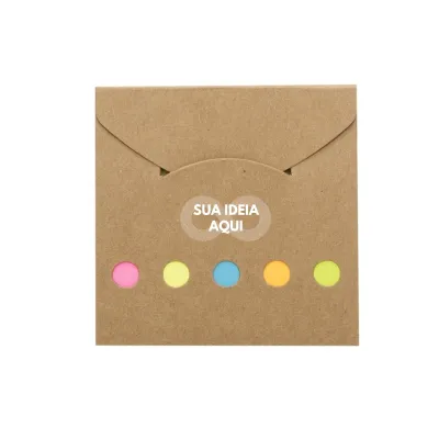 50  Mini Blocos Adesivos Personalizados Brinde Atacado Corporativo