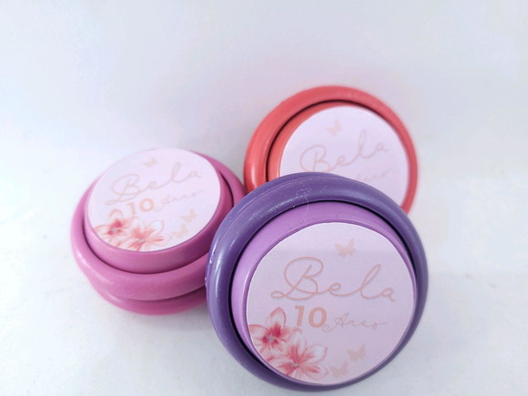 Ioiô Personalizado Jardim Encantado Lembrancinha