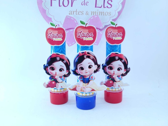 Tubete Personalizado Branca de Neve Baby Festa