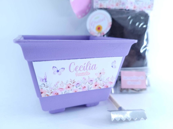Kit Plantação Jardim das Borboletas Lembrancinha